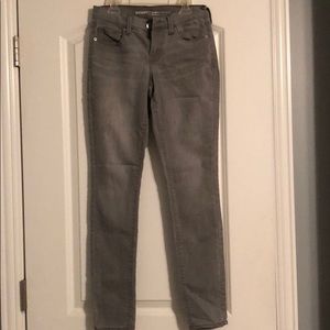 Curvy Mid-Rise Gray Jeans